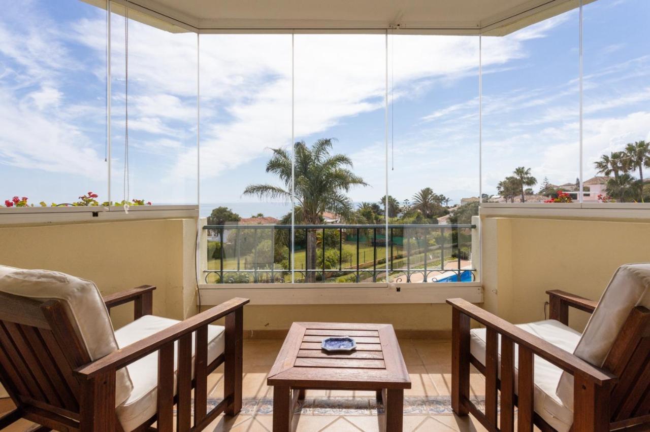 Homeforguest Front Line Beach Apartment In Hacienda Playa マルベーリャ エクステリア 写真